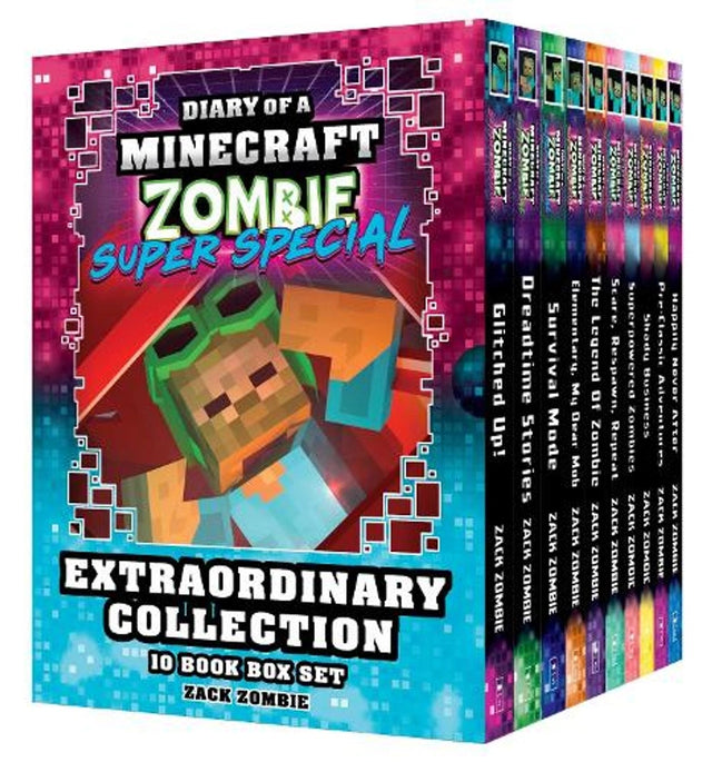 Diary Of a Minecraft Zombie Super Special: Extraordinary Collection (10 Book Box Set)