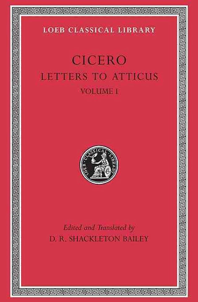 Letters to Atticus, Volume I