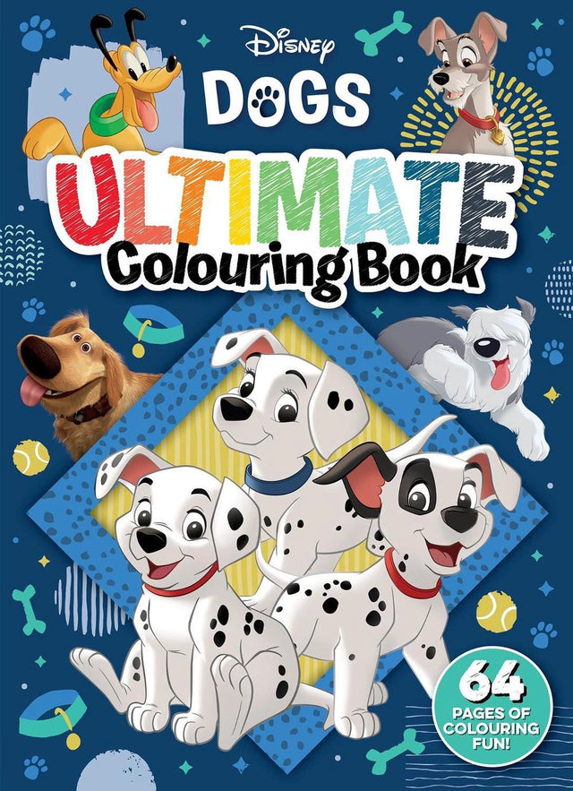 Disney Dogs: Ultimate Colouring Book