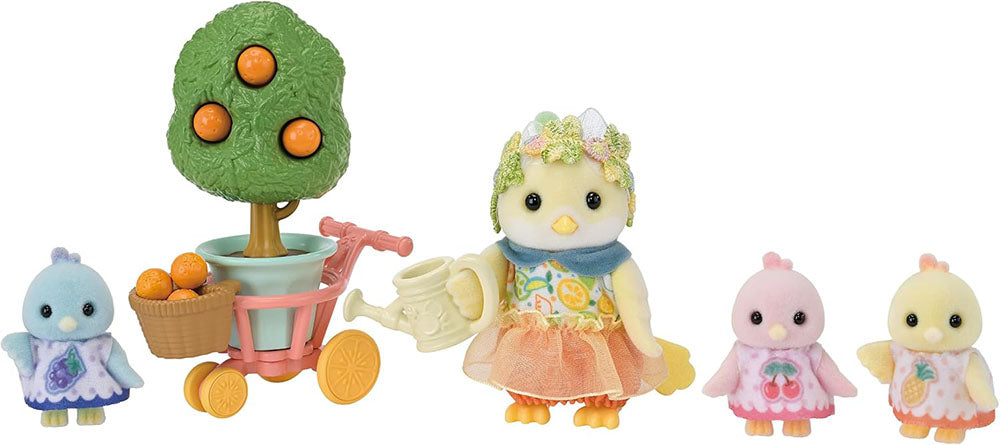 Sylvanian Families: Citrus Bird Family