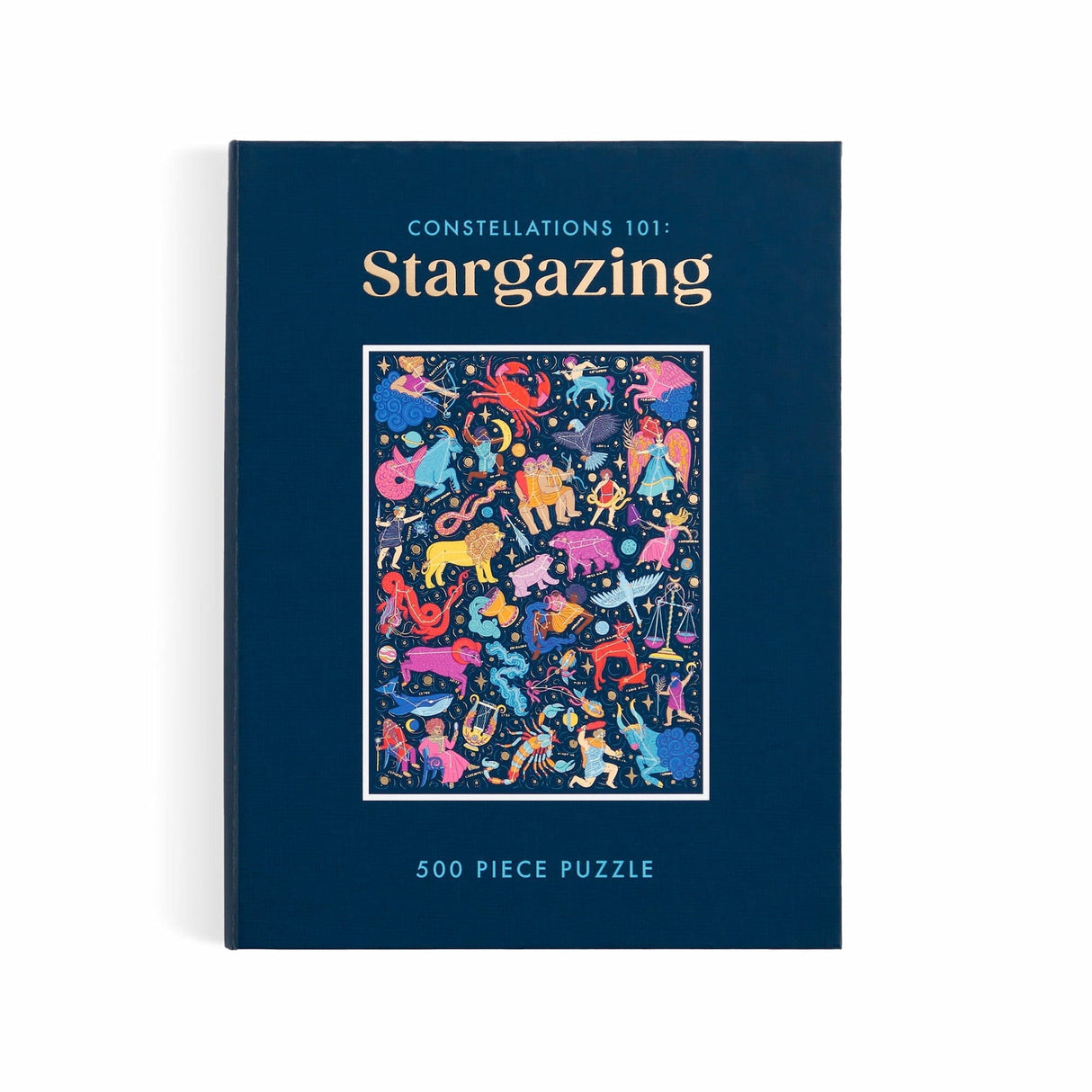Galison Constellations 101: Stargazing Book Puzzle - 500 Piece