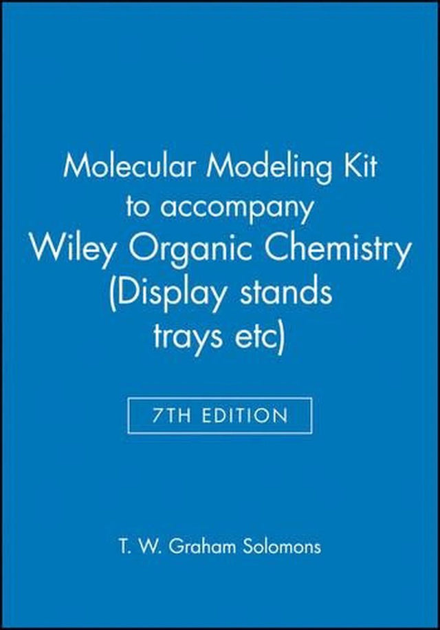 Molecular Modeling Kit to accompany Organic Chemistry, 7e