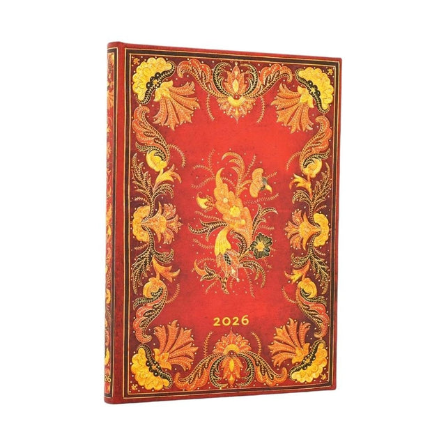 2026 Fiammetta Midi 12-month Verso Hardcover Flexi Dayplanner 2026 (Elastic Band Closure)