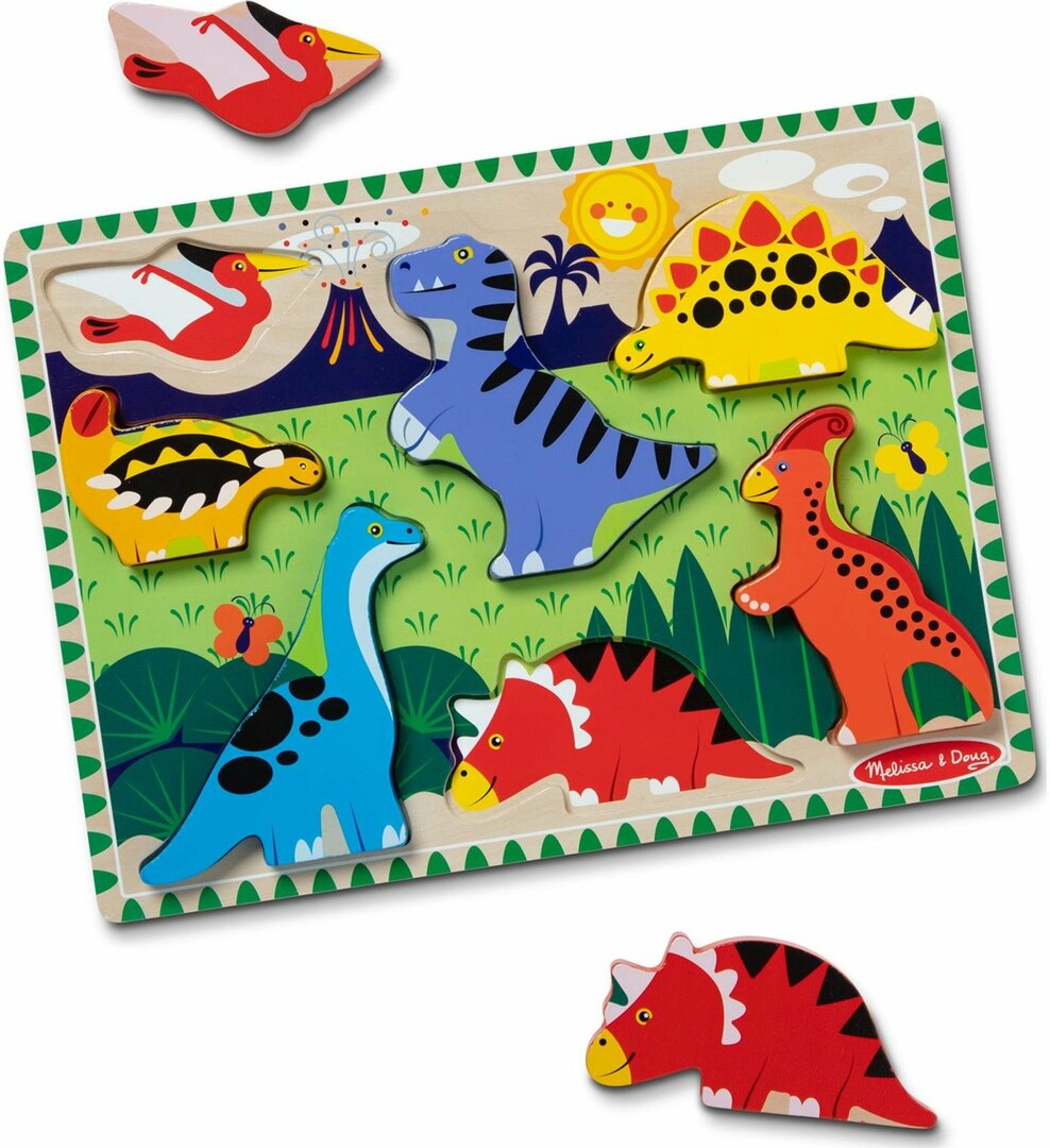 Melissa & Doug - Dinosaurs Chunky Puzzle