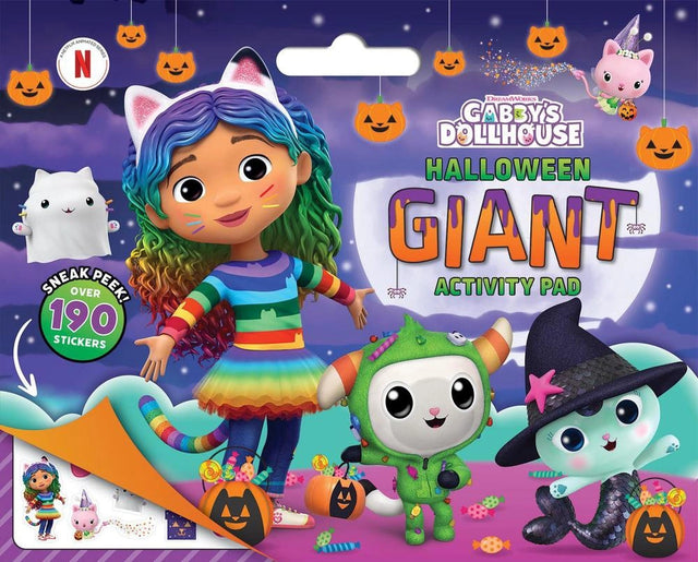 Gabby’s Dollhouse Halloween: Giant Activity Pad (DreamWorks)