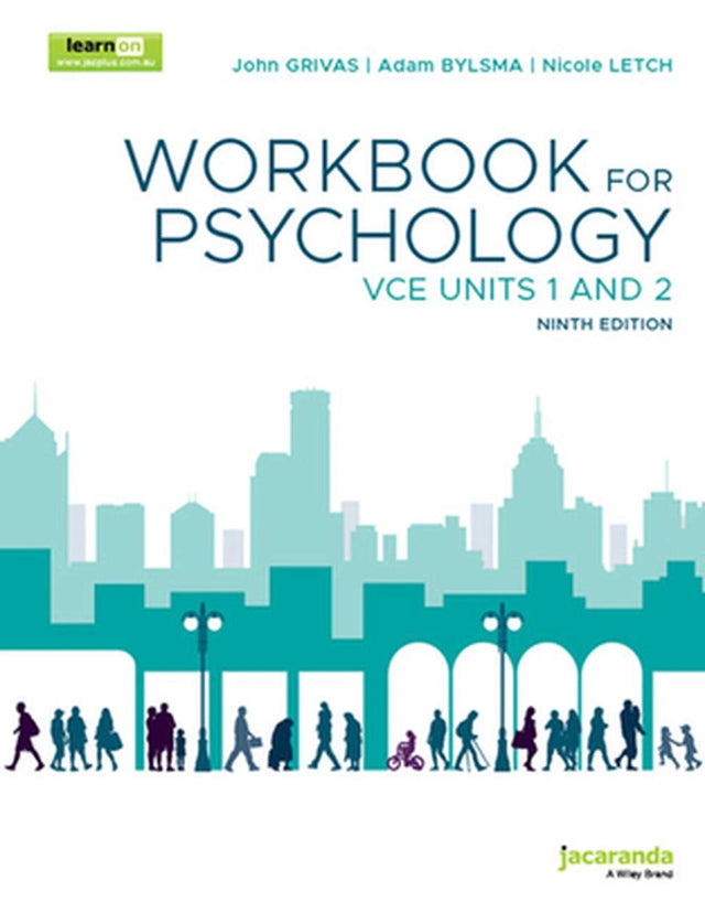 Workbook for Psychology VCE Units 1 and 2, 9e