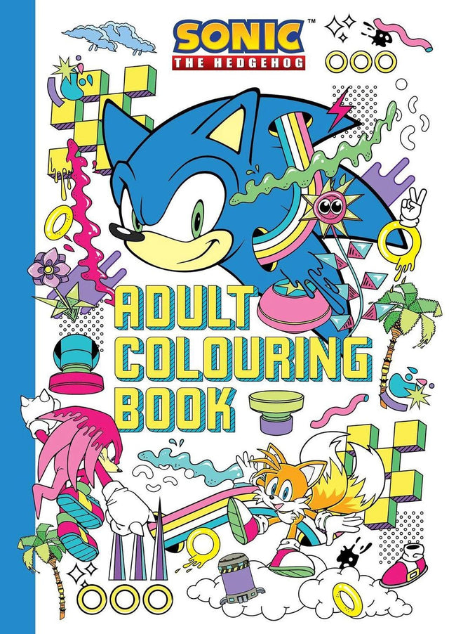Sonic The Hedgehog: Adult Colouring Book (Sega)