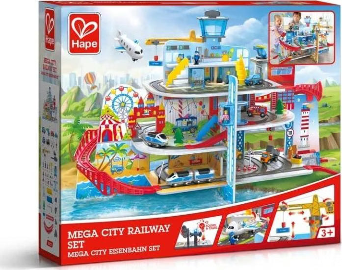 Hape: Mega City Railway Set