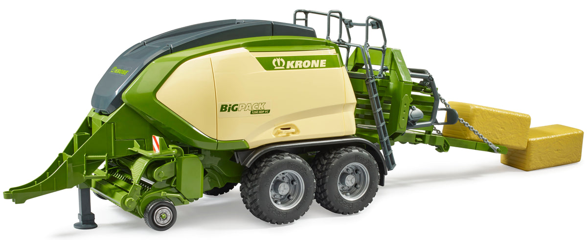 Bruder: Krone Big Pack 1290 HDP VC with Hay Bales