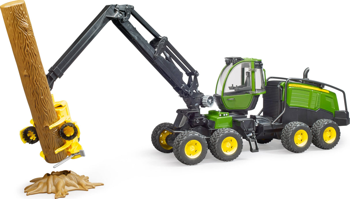 Bruder: John Deere 1270G Harvester + Tree Trunk