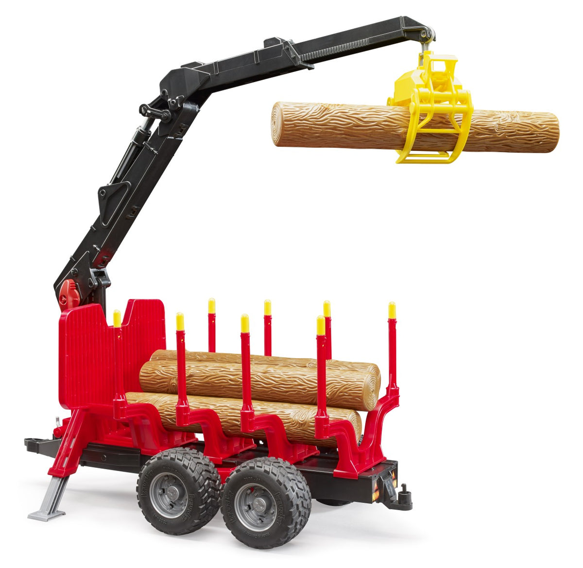 Bruder: Forestry Trailer with Loading Crane
