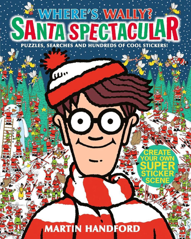 Where's Wally? Santa Spectacular Sticker Activity Book