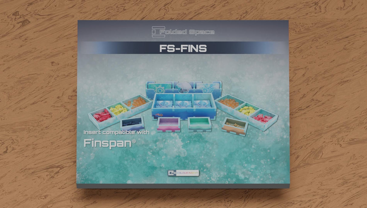 Folded Space Colour Game Inserts - Finspan