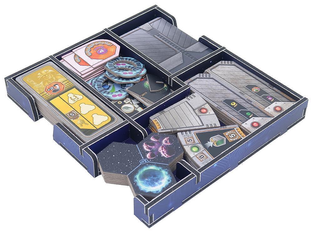 Folded Space Colour Game Inserts - Gaia Project including The Lost Fleet expansion