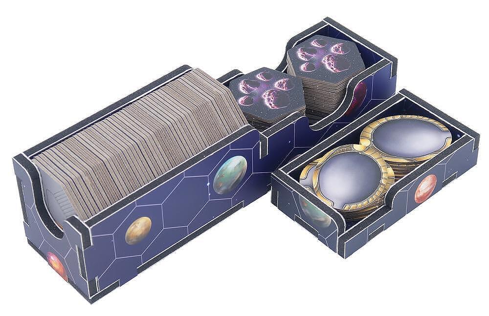 Folded Space Colour Game Inserts - Gaia Project including The Lost Fleet expansion