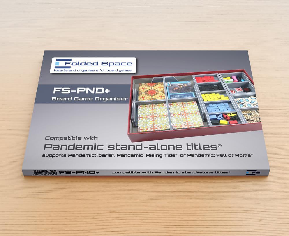 Folded Space Game Inserts - Pandemic Plus