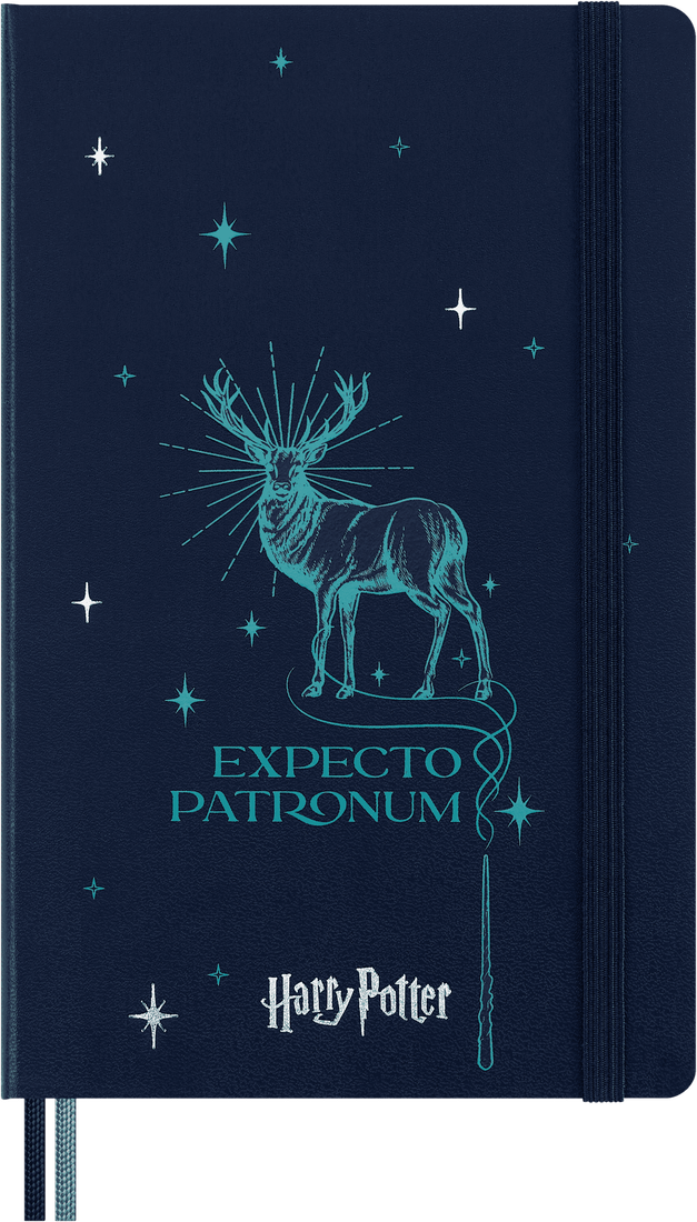 Moleskine LE Harry Potter Notebook Large Ruled Patronum