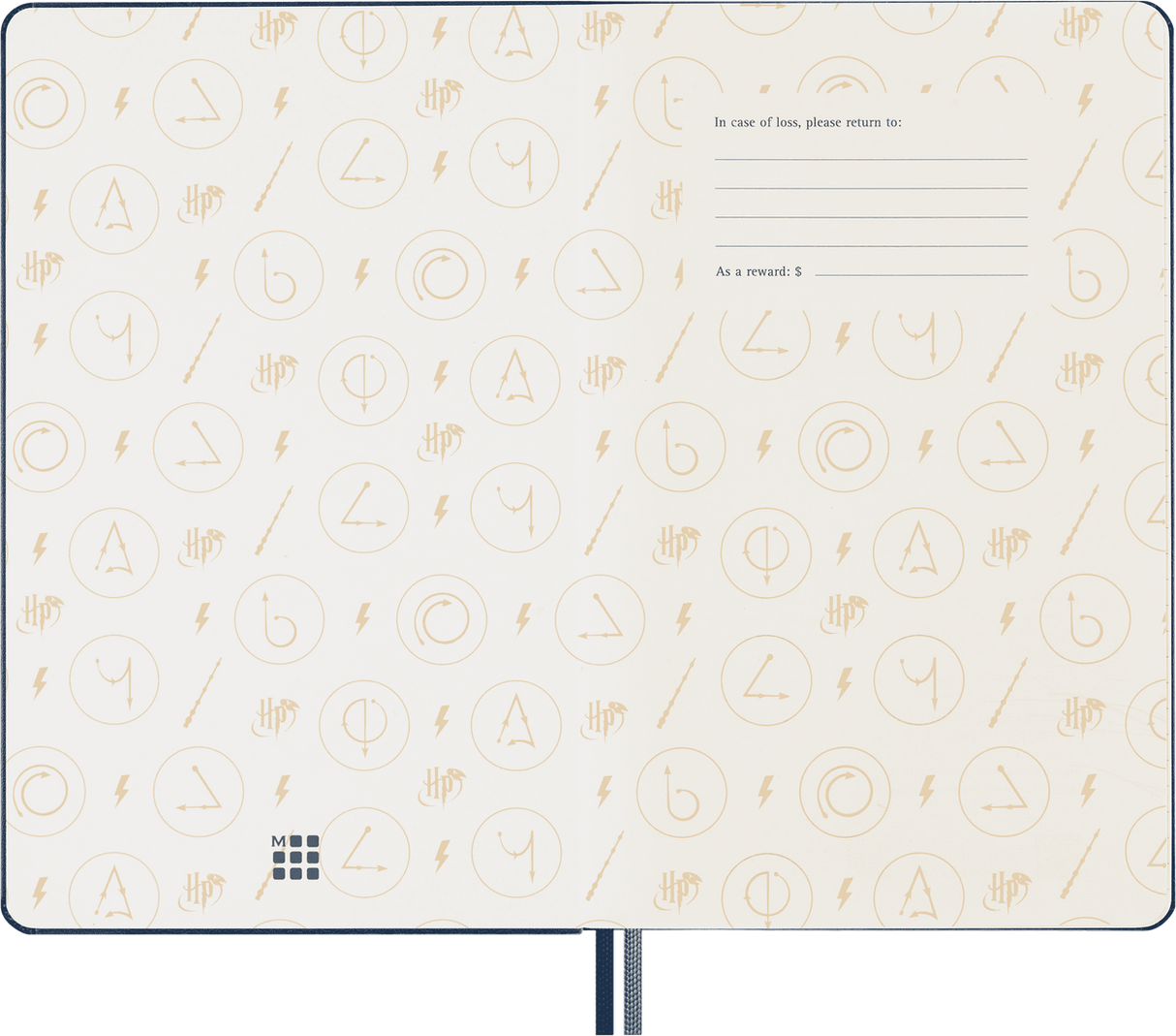Moleskine LE Harry Potter Notebook Large Ruled Patronum