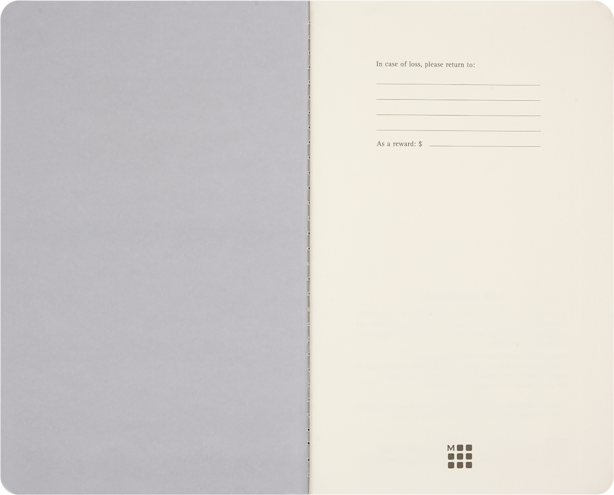 Moleskine LE NASA Cahier Set 2 Plain