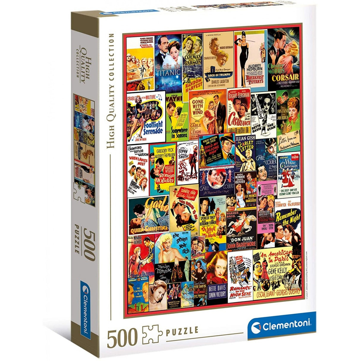 Clementoni Classic Romance Jigsaw Puzzle - 500 Piece - High Quality Collection - (35097)