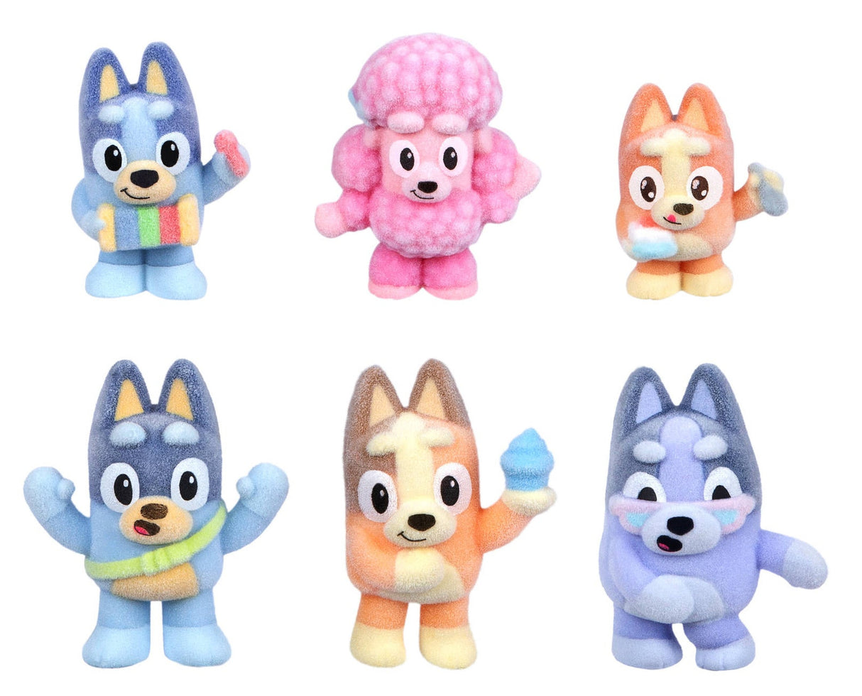 Bluey Fuzzies: Deluxe Figure Pack - 8 Figures