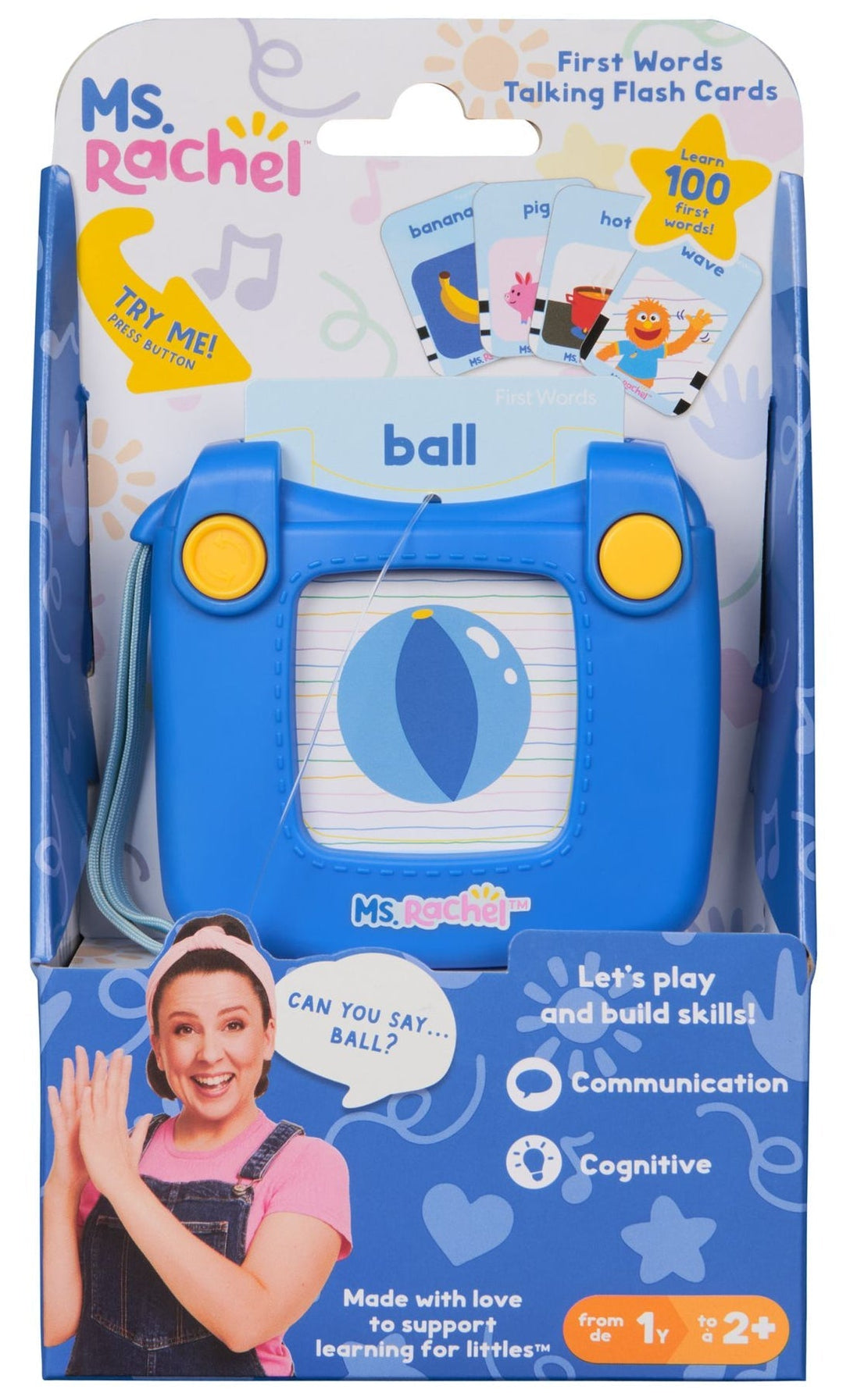 Ms. Rachel First Words Card Reader