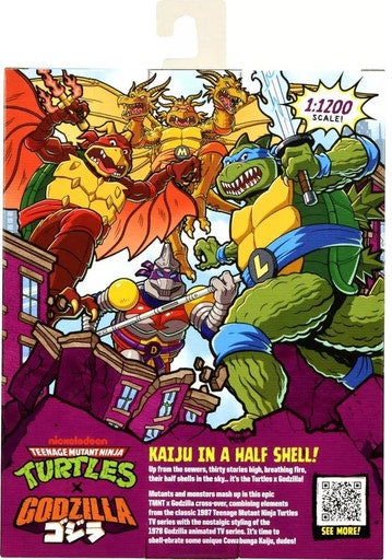 Teenage Mutant Ninja Turtles X Godzilla - Raph X Rodan