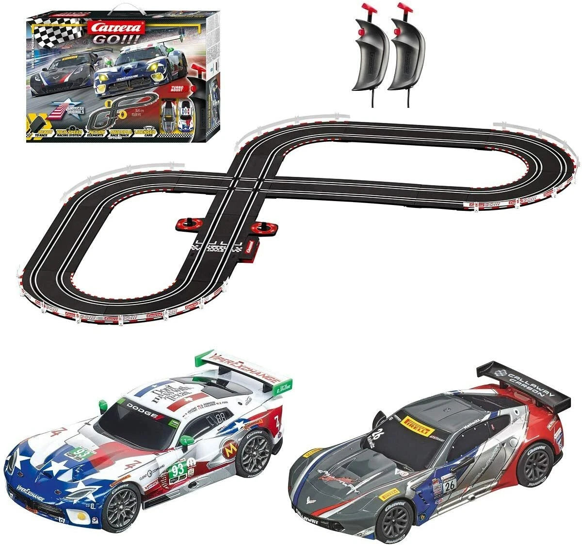 Carrera GO!!! Onto the Podium Slot Car Set