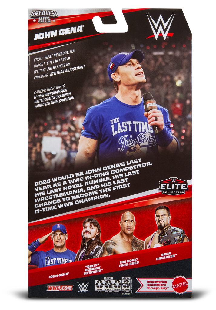 WWE: Elite Collection Greatest Hits - John Cena
