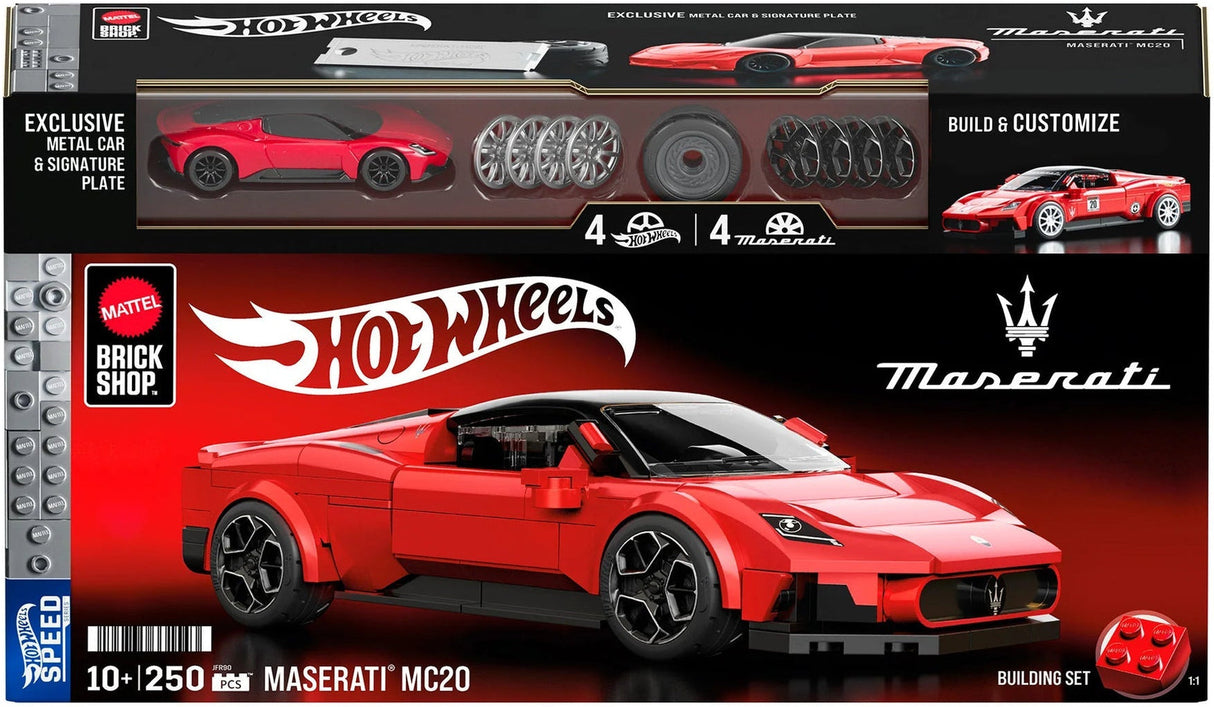 Mattel Brick Shop: Hot Wheels Maserati MC20