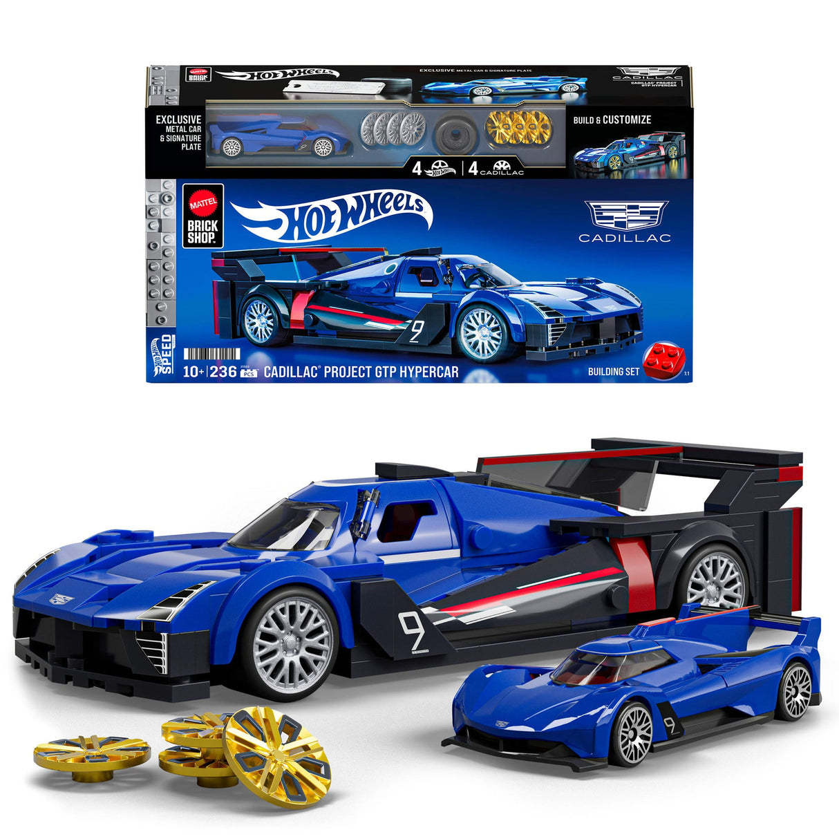 Mattel Brick Shop: Hot Wheels Cadillac Project GTP Hypercar