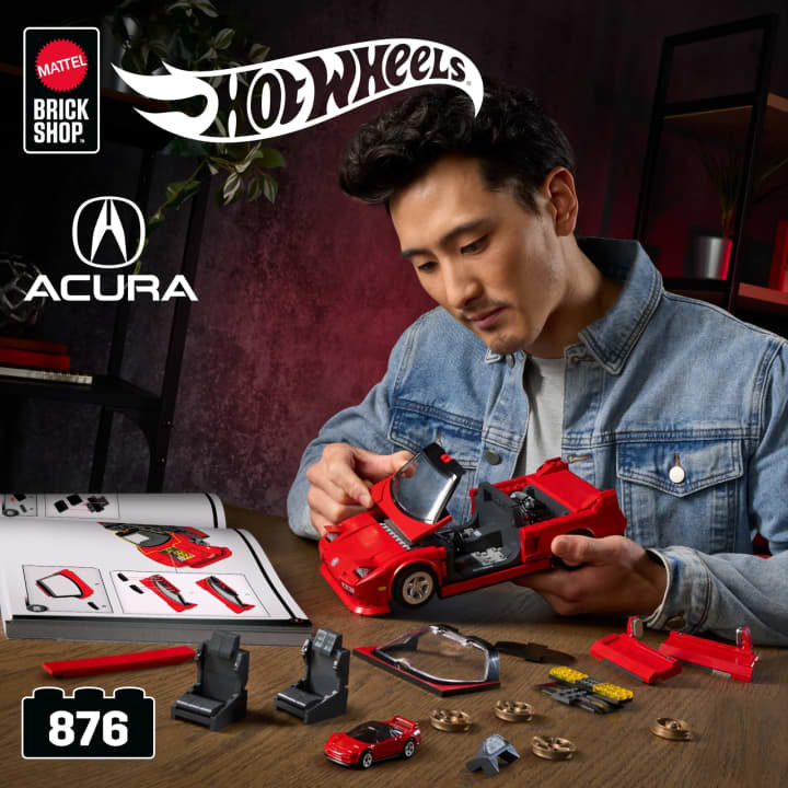 Mattel Brick Shop: Hot Wheels '90 Acura NSX