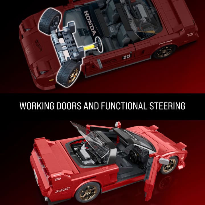 Mattel Brick Shop: Hot Wheels '90 Acura NSX