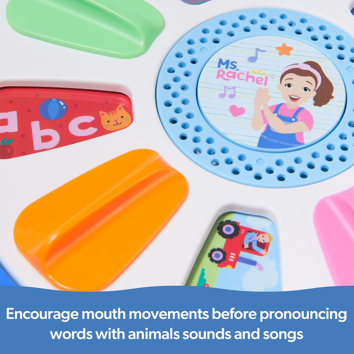 Ms. Rachel Spin Along Learning Wheel