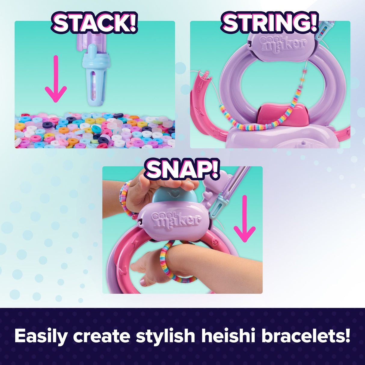 Cool Maker: Stack’d Heishi Bracelet Studio