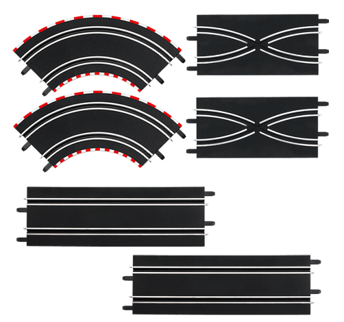 Carrera GO!!! Track Extension Set - 6 Pack