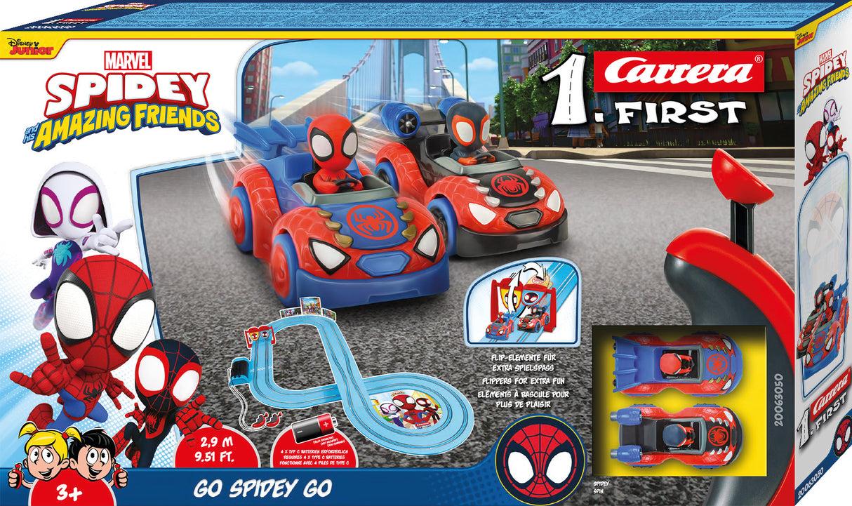 Carrera First Spidey - Go Spidey Go! Slot Car Set