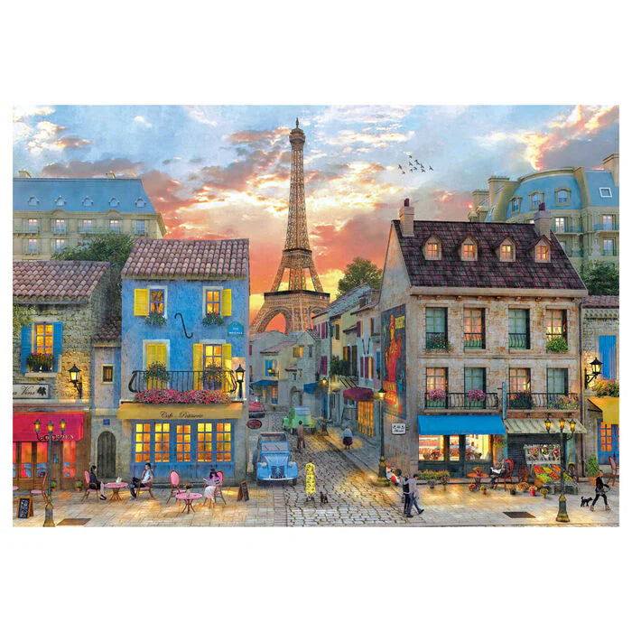 Clementoni: Streets of Paris Puzzle - 1000pc