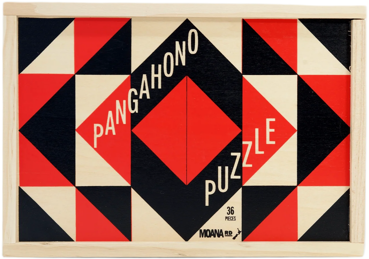 Moana Road: Pangahono - Puzzle in Wooden Frame