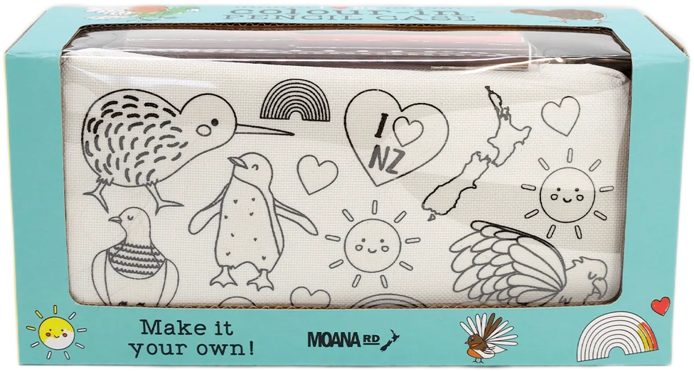 Moana Road: Colour in Pencil Case