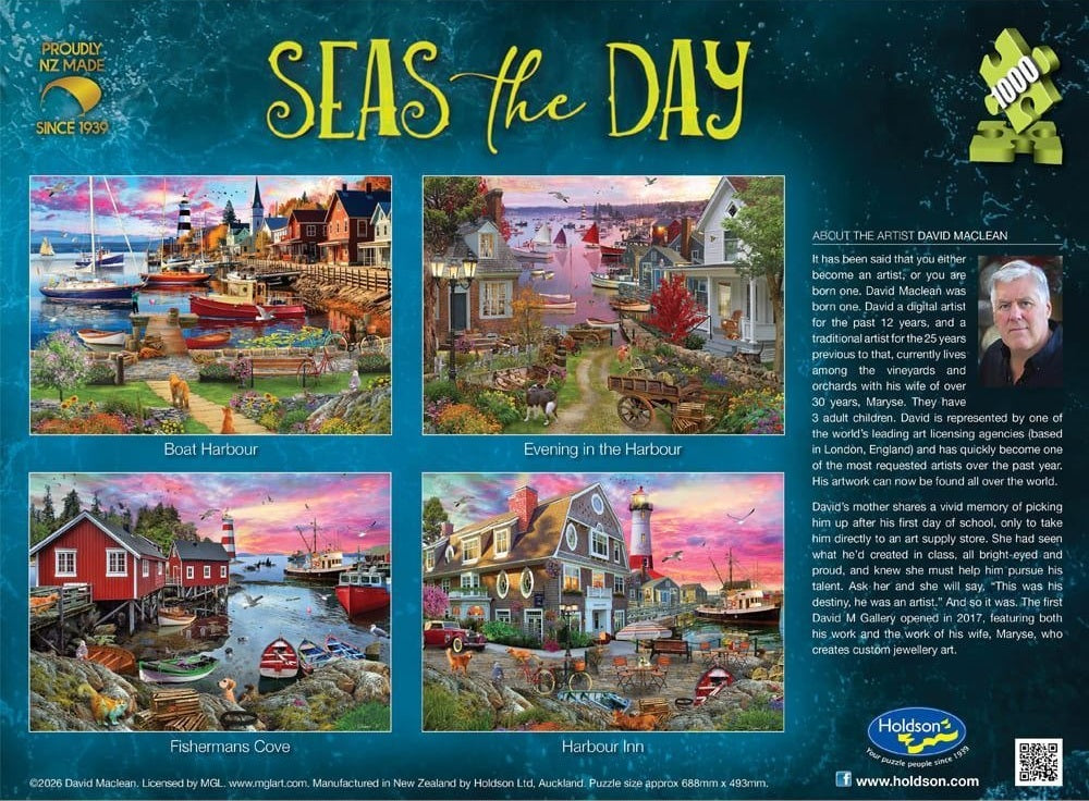 Seas the Day: 1000pc Puzzle - Harbour Inn