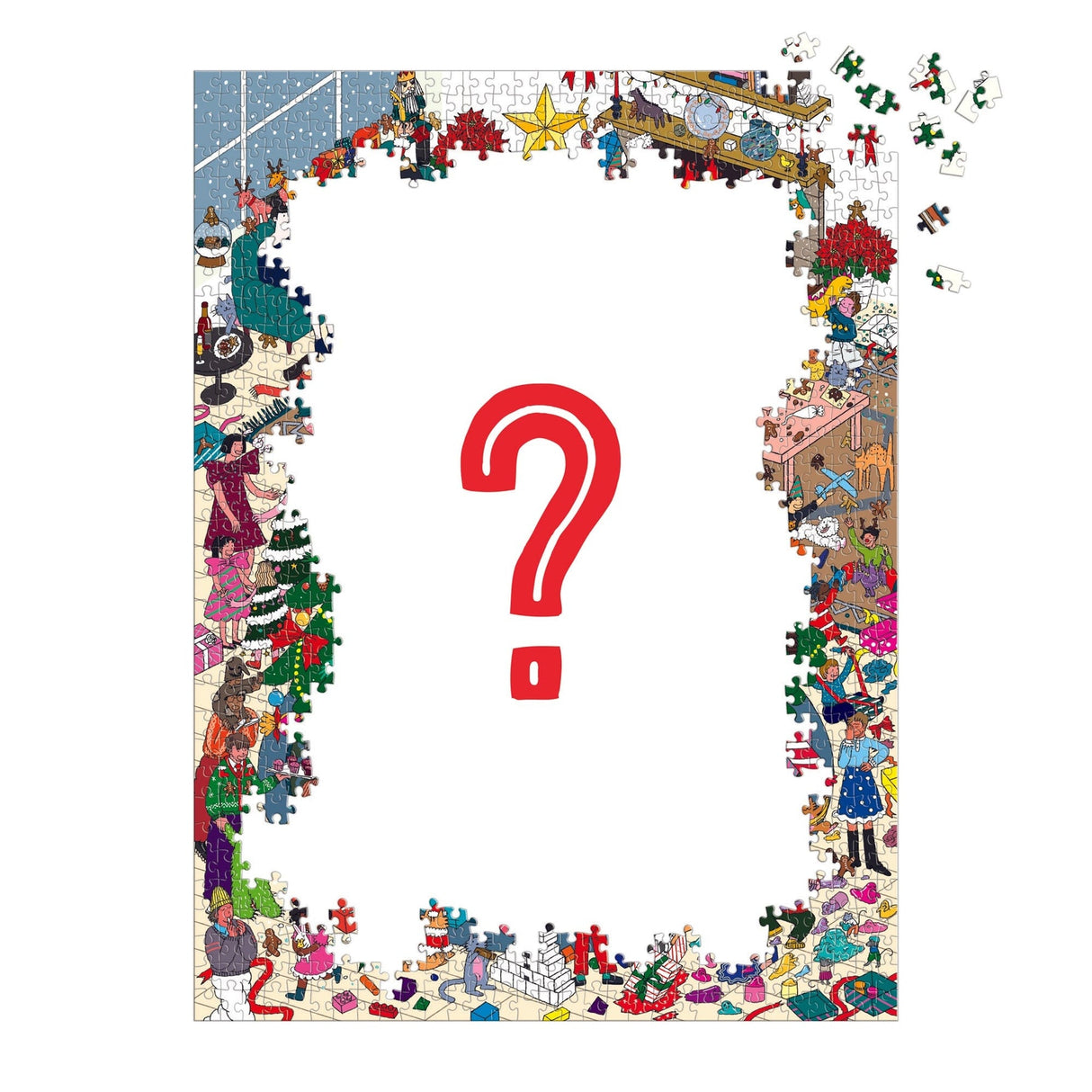 Galison Merry in the Making Surprise Puzzle - 1000 Piece