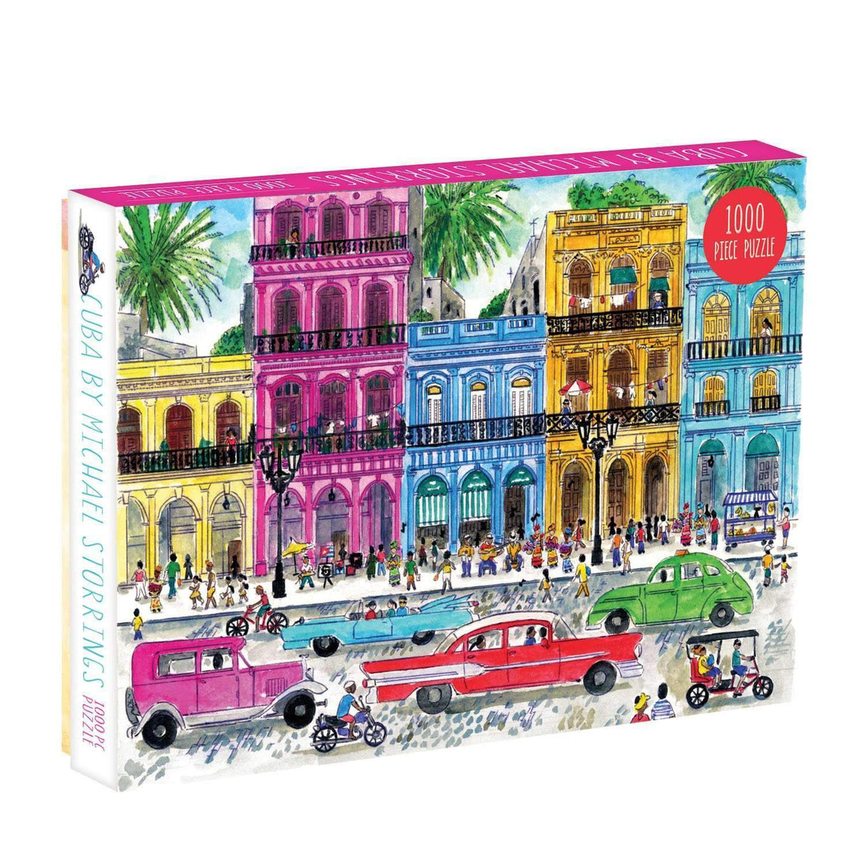 Galison Michael Storrings Cuba Puzzle - 1000 Piece