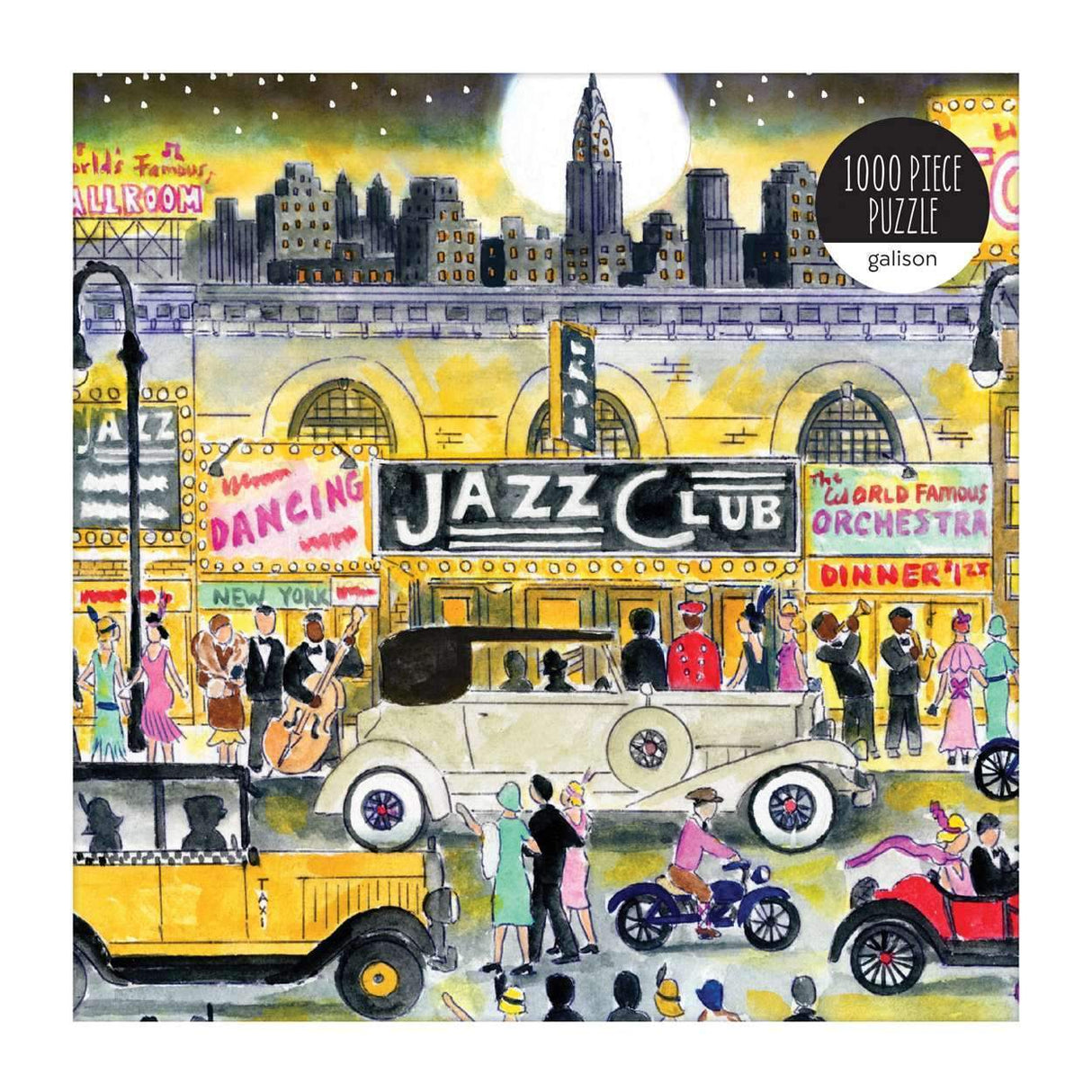 Galison Michael Storrings Jazz Age Puzzle - 1000 Piece