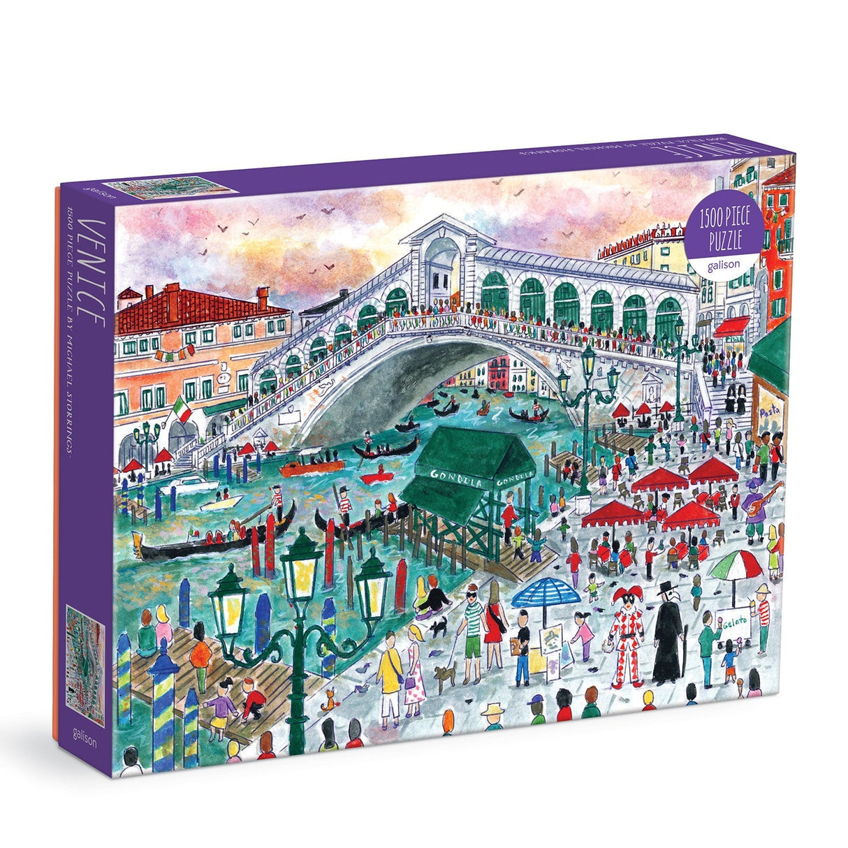 Galison Michael Storrings Venice Puzzle - 1500 Piece