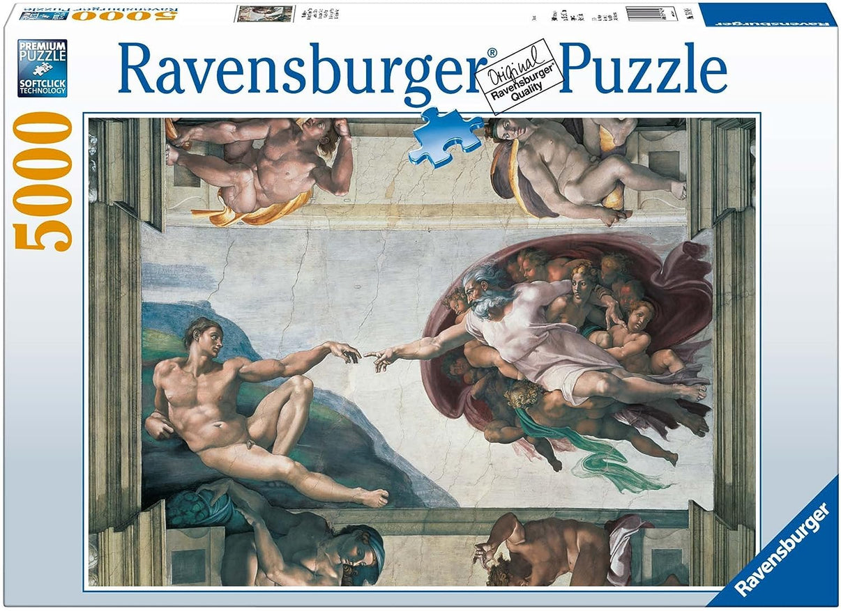 Ravensburger - Michelangelo The Creation Of Adam - 5000 Piece