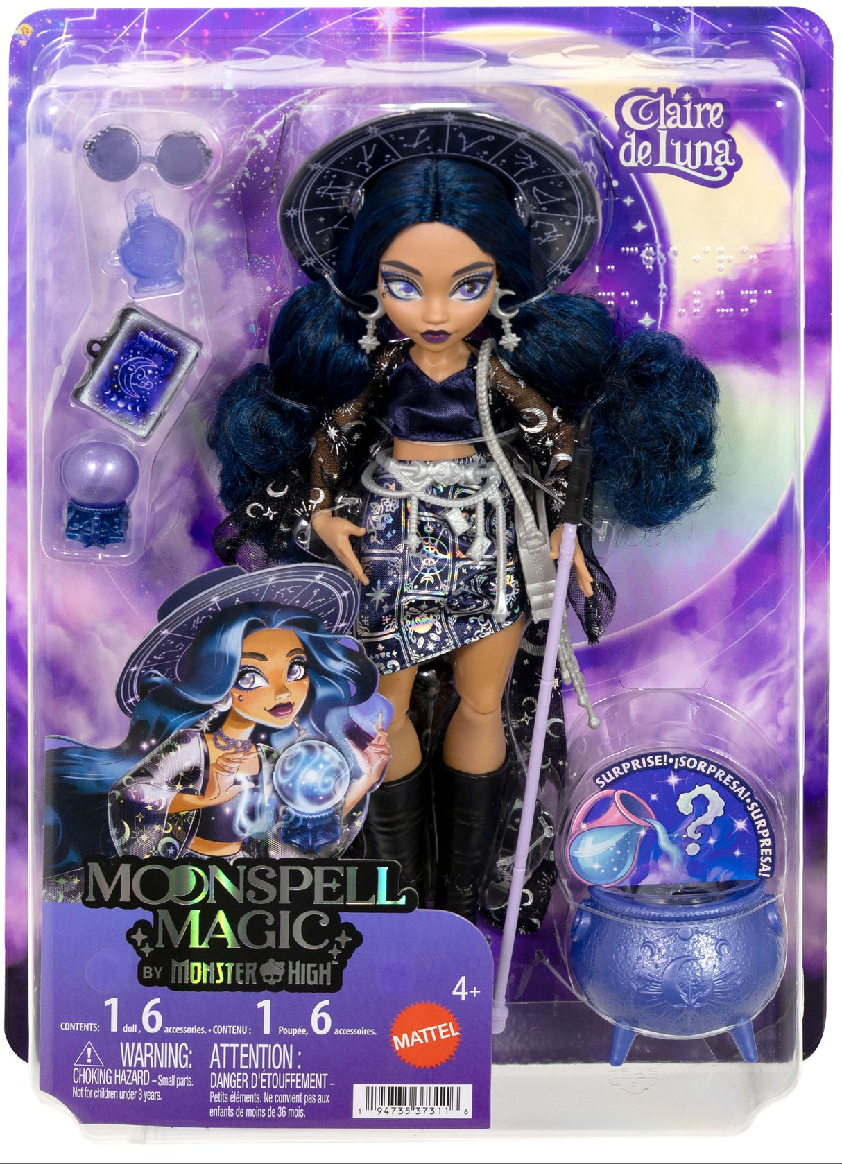 Monster High: Moonspell Magic - Claire de Luna