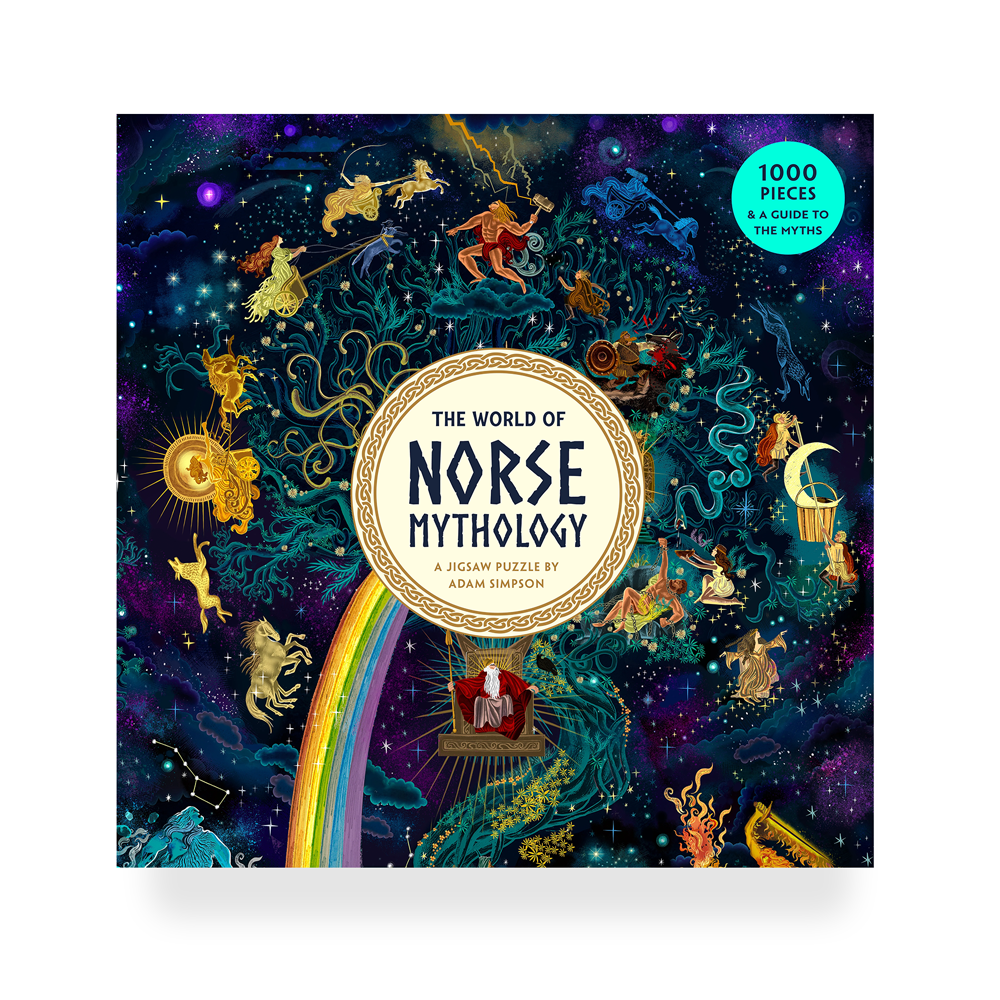 The World of Norse Mythology - 1000 Piece Jigsaw Puzzle
