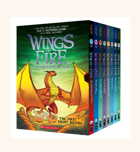 Wings of Fire Graphic Novel 8 Book Boxed Set