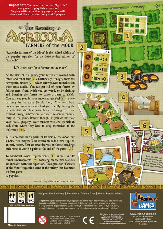 Agricola Farmers of the Moor Revised Edition